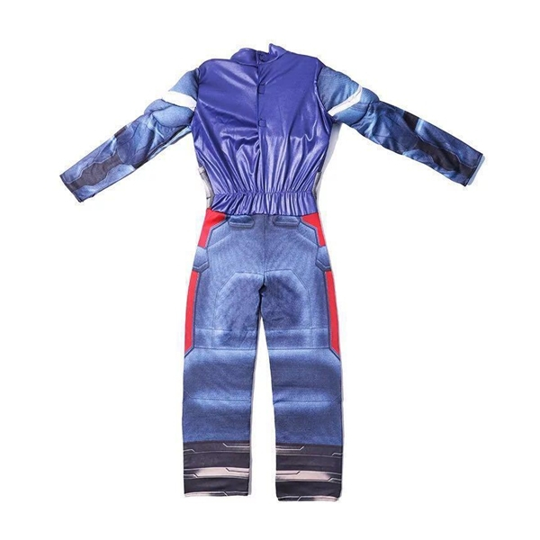 Set costum Captain America cu Muschi + Scut Supererou 30 cm, DEPOX®, 7-9 ani , 120-130 cm [5]