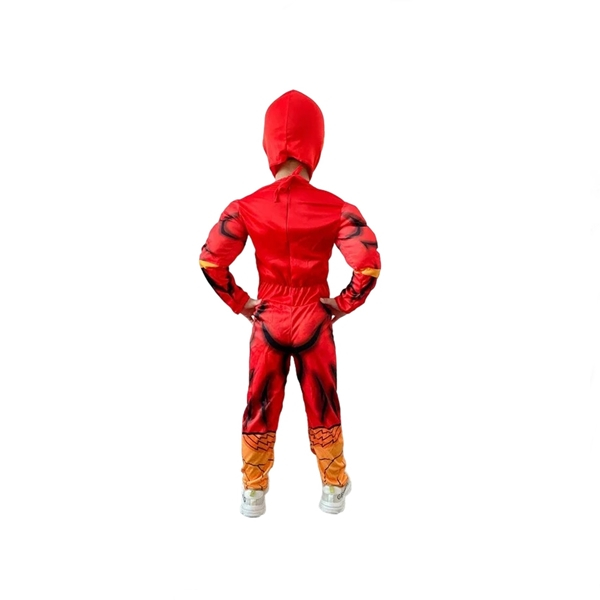Costum Flash pentru copii, 3-5 ani, rosu [5]