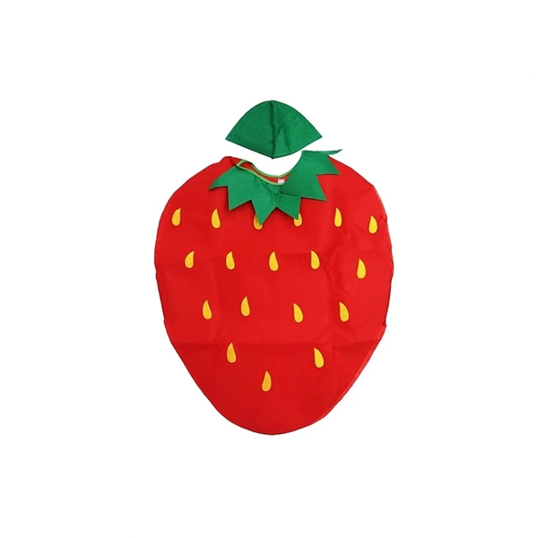 Costum fruct Capsuna, IdeallStore®, rosu, marime universala [3]