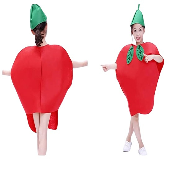 Costum fruct Mar , IdeallStore®, rosu, marime universala [3]