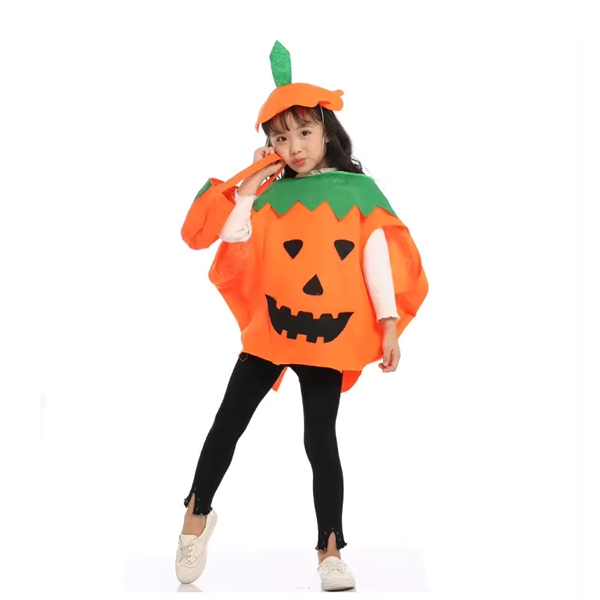 Costum leguma Dovleac, IdeallStore®, portocaliu, marime universala [3]