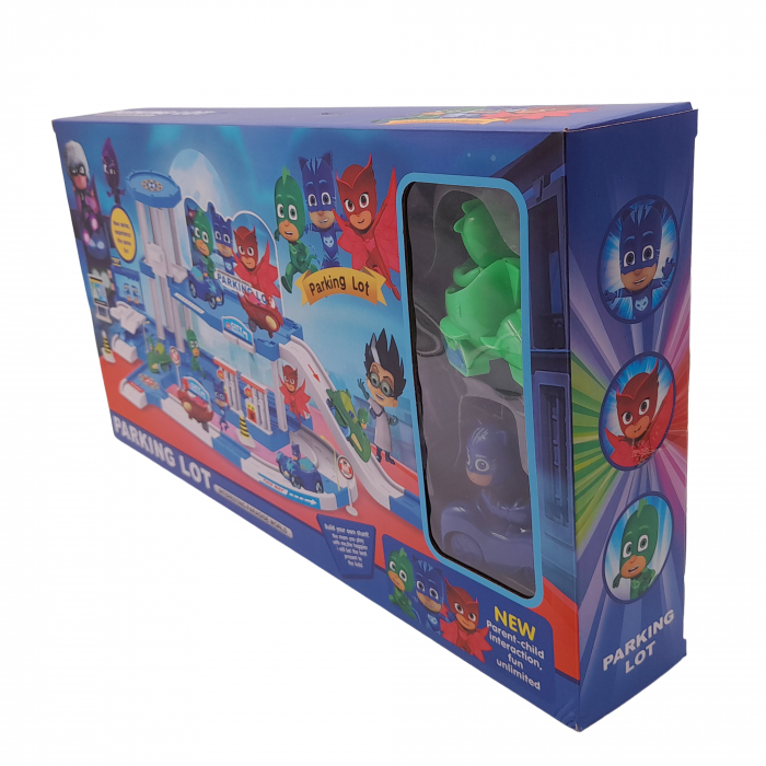 Costum pentru copii, Blue Cat, albastru, jucarie inclusa, 7-9 ani, 120-130 cm [3]