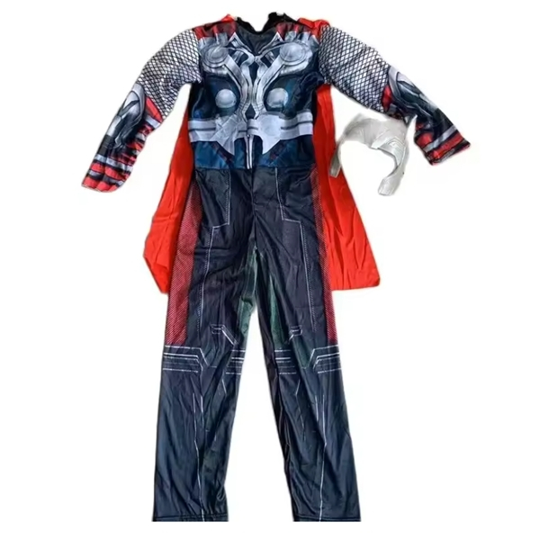 Costum Thor, Halloween, Carnaval, 5-7 ani, 110-120 cm [5]