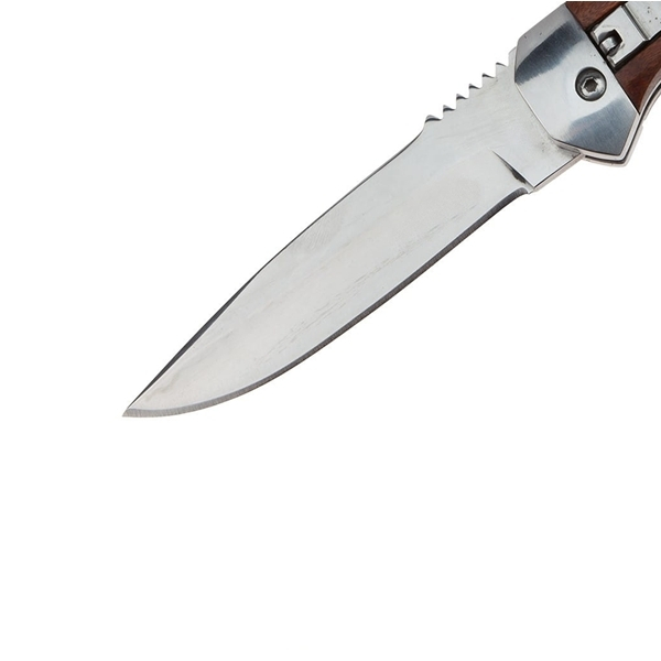 Cutit automat cu arc, otel inoxidabil, 21 cm, maro [2]