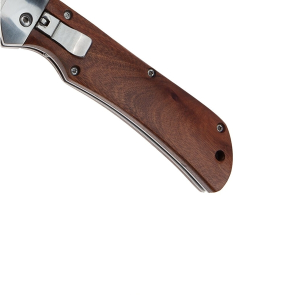 Cutit automat cu arc, otel inoxidabil, 21 cm, maro [5]