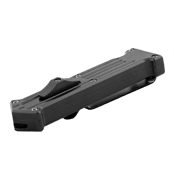 Cutit automat cu arc, OTF,  otel inoxidabil, 12.5 cm, teaca inclusa [6]