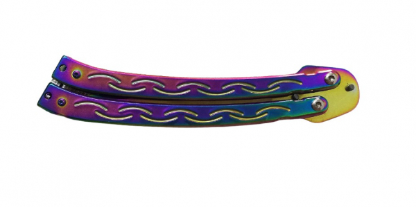 Briceag fluture IdeallStore®, Future Knife, 25 cm, multicolor [2]