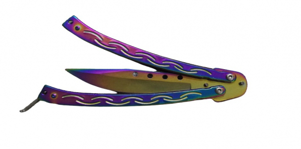 Briceag fluture IdeallStore®, Future Knife, 25 cm, multicolor [3]