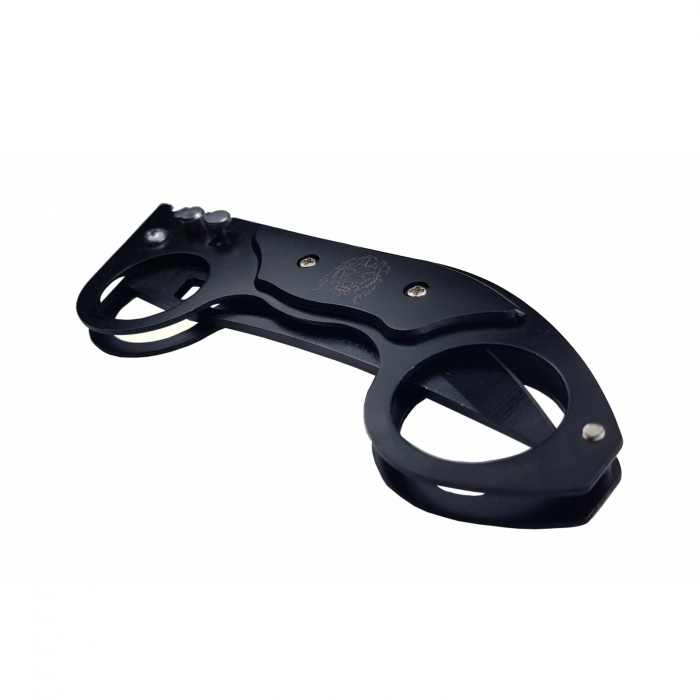 Briceag de vanatoare automat IdeallStore®, U.S.A.Blade, otel inoxidabil, 22.5 cm, negru [4]