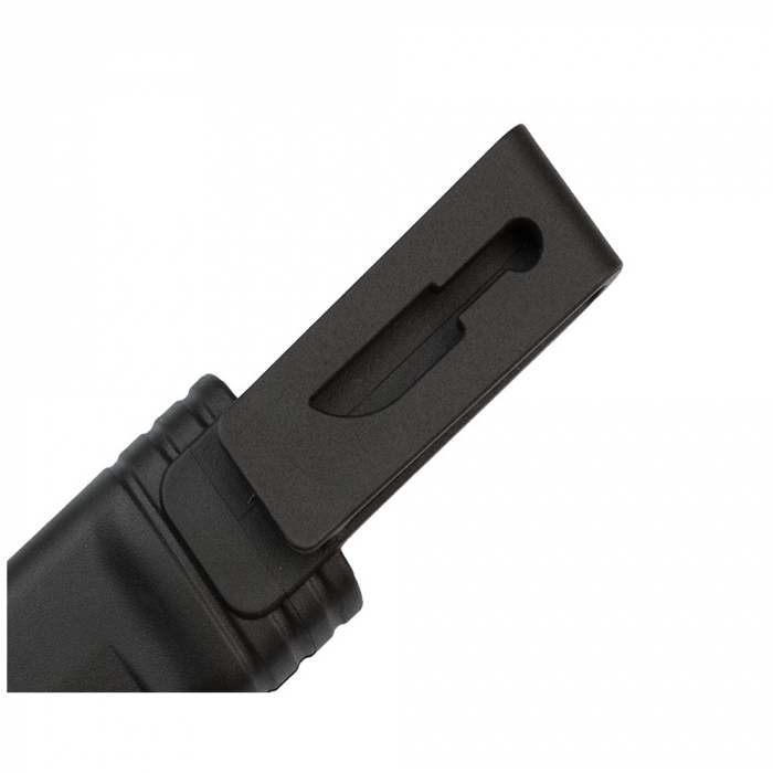 Cutit de drumetie IdeallStore®, Adventure Touring, otel inoxidabil, 16.5 cm, negru, teaca inclusa [10]