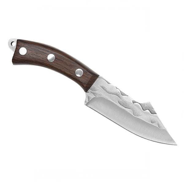 Cutit de vanatoare, 18 cm, lemn, maro, teaca inclusa [4]