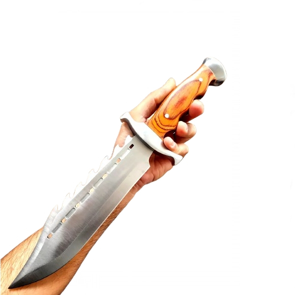 Cutit de vanatoare, Bowie Wood, 38 cm , teaca inclusa [2]
