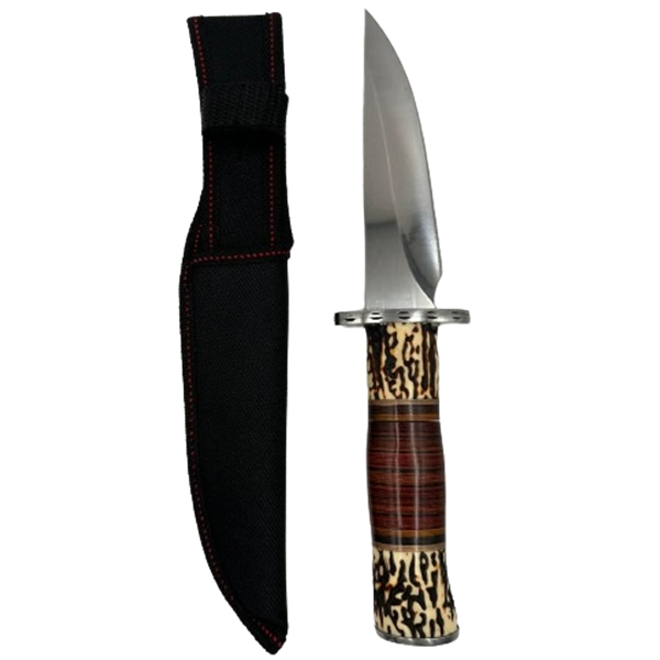 Cutit de vanatoare Hunting Survival , IdeallStore , 29 cm , Husa inclusa [9]