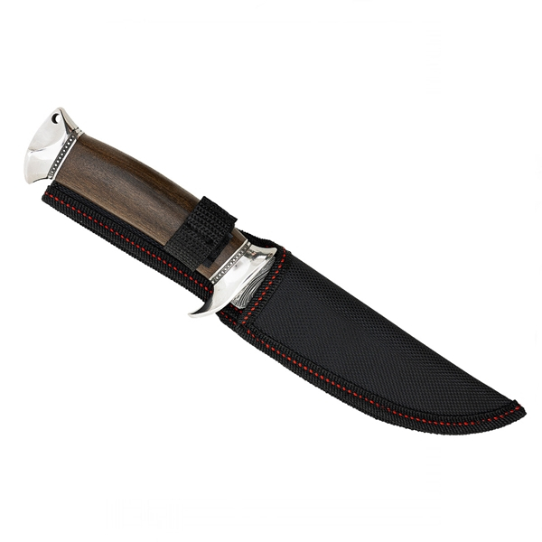Cutit de vanatoare, IdeallStore®, 24 cm, maner lemn, maro [5]