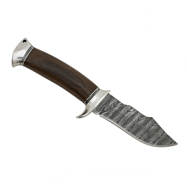 Cutit de vanatoare, IdeallStore®, 24 cm, maner lemn, maro [4]