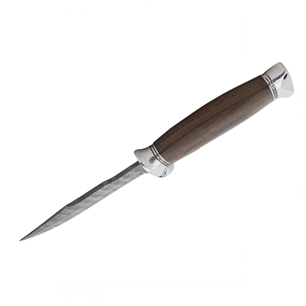 Cutit de vanatoare, IdeallStore®, 24 cm, maner lemn, maro [2]