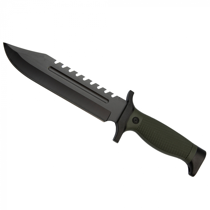 Cutit de vanatoare IdeallStore®, Assault Specialist, 30 cm, negru, teaca inclusa [3]