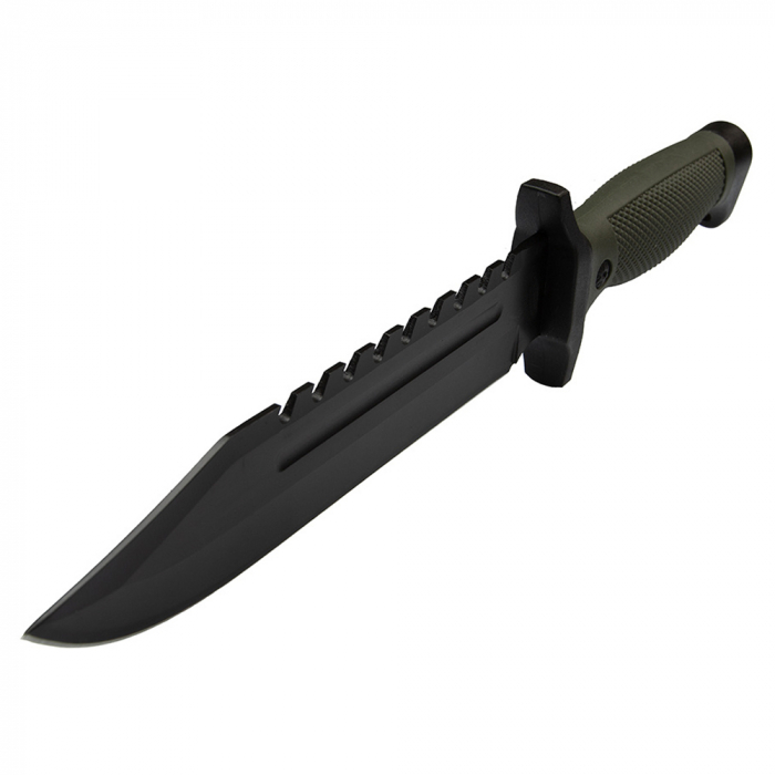 Cutit de vanatoare IdeallStore®, Assault Specialist, 30 cm, negru, teaca inclusa [6]