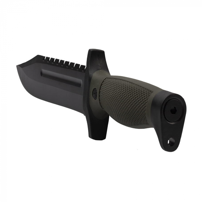 Cutit de vanatoare IdeallStore®, Assault Specialist, 30 cm, negru, teaca inclusa [7]
