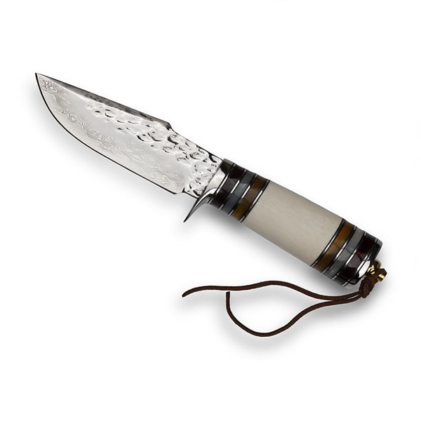 Cutit de vanatoare, IdeallStore®, Boone Hunting, 22.5 cm, Otel Damasc [4]