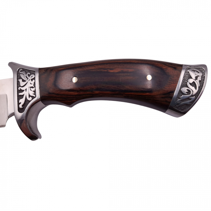 Cutit de vanatoare IdeallStore®, Celtic Spirit, argintiu, 30.5 cm, teaca inclusa [4]