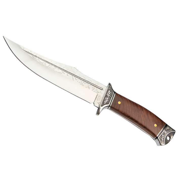 Cutit de vanatoare IdeallStore®, Elvish Legacy, otel inoxidabil, 31 cm, maro, teaca inclusa [4]