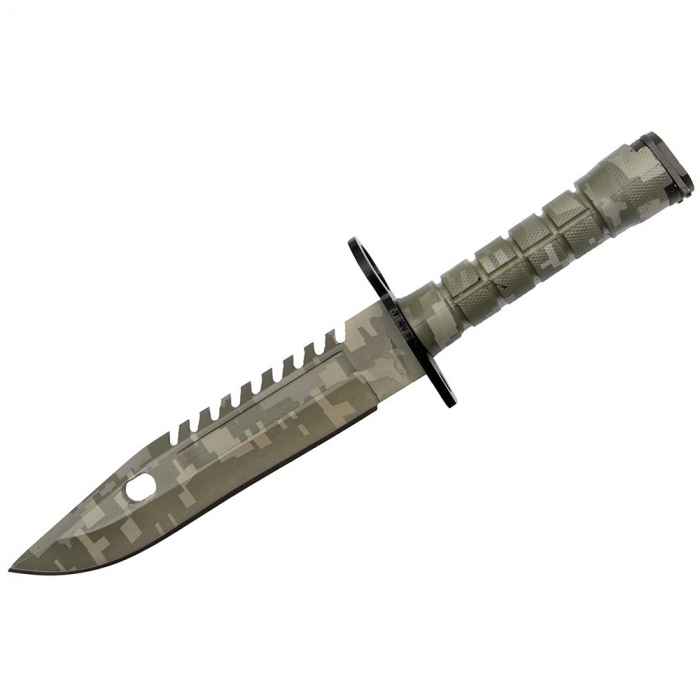 Cutit de vanatoare IdeallStore®, Jungle Blade, 32.5 cm, verde, teaca inclusa [5]