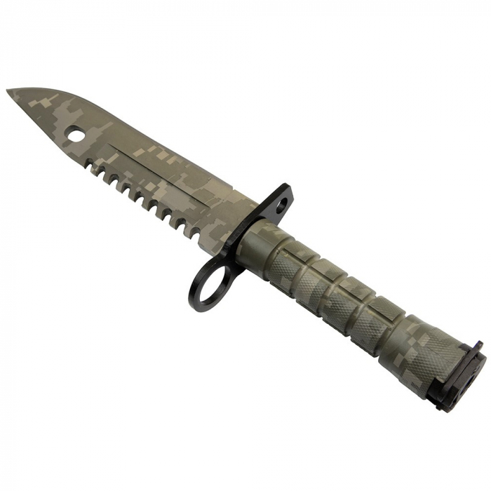 Cutit de vanatoare IdeallStore®, Jungle Blade, 32.5 cm, verde, teaca inclusa [12]