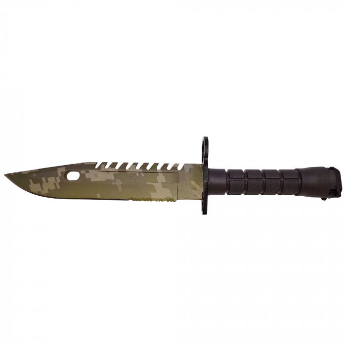 Cutit de vanatoare IdeallStore®, Jungle Blade, 32.5 cm, camuflaj, teaca inclusa [2]
