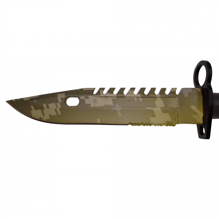 Cutit de vanatoare IdeallStore®, Jungle Blade, 32.5 cm, camuflaj, teaca inclusa [5]