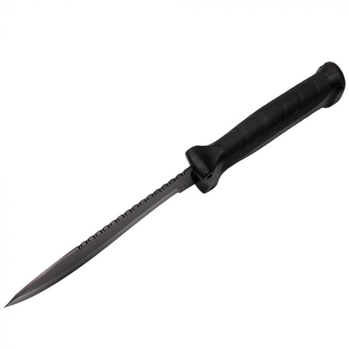 Cutit de vanatoare IdeallStore®, Kukri Madness, otel inoxidabil, 30.5 cm, negru, teaca inclusa [7]