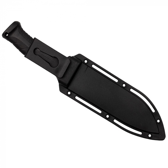 Cutit de vanatoare IdeallStore®, Kukri Madness, otel inoxidabil, 30.5 cm, negru, teaca inclusa [9]