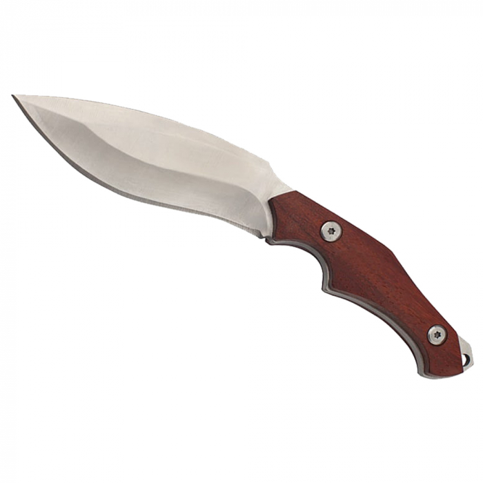 Cutit de vanatoare IdeallStore, Little Helper, 20.5 cm, argintiu, teaca inclusa [3]