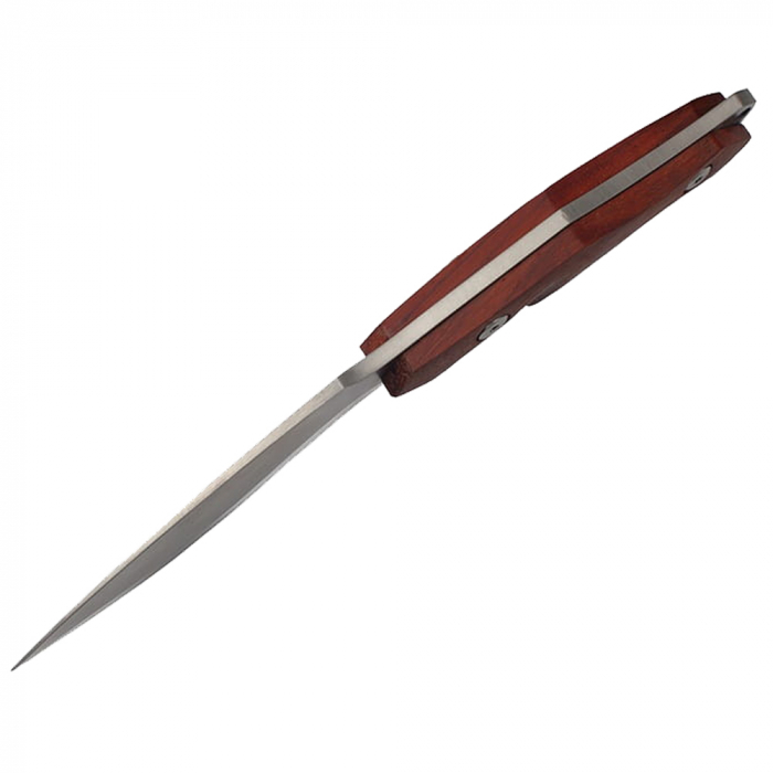 Cutit de vanatoare IdeallStore, Little Helper, 20.5 cm, argintiu, teaca inclusa [2]