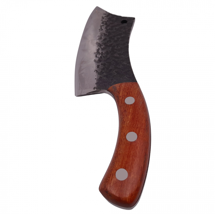 Cutit de vanatoare IdeallStore®, lucrat manual, Asian Legacy, 25.5 cm, maner lemn, husa piele ecologica [6]