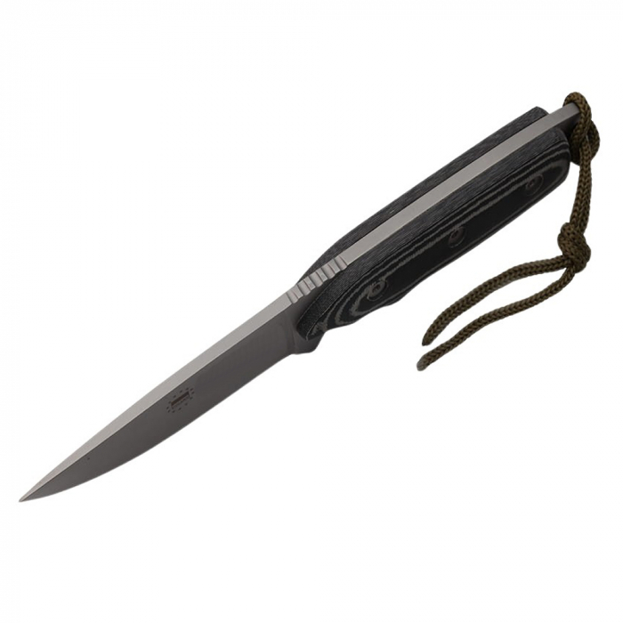 Cutit de vanatoare IdeallStore®, Polish Legacy, otel inoxidabil, 21 cm, negru, teaca inclusa [3]