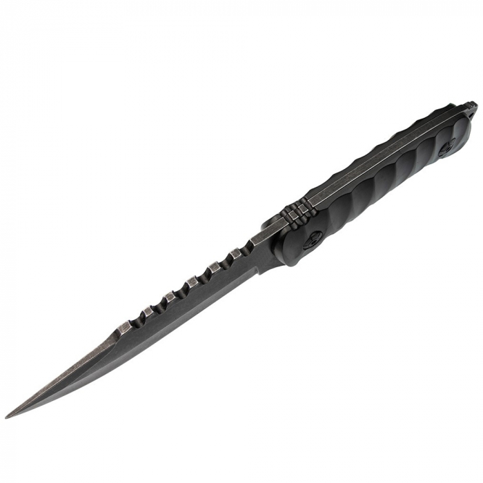 Cutit de vanatoare IdeallStore®, Safari Mix, 23 cm, negru, teaca inclusa [6]