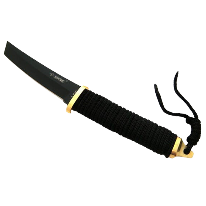 Cutit de vanatoare IdeallStore®, Samurai Sempai, 28 cm, negru, teaca inclusa [3]