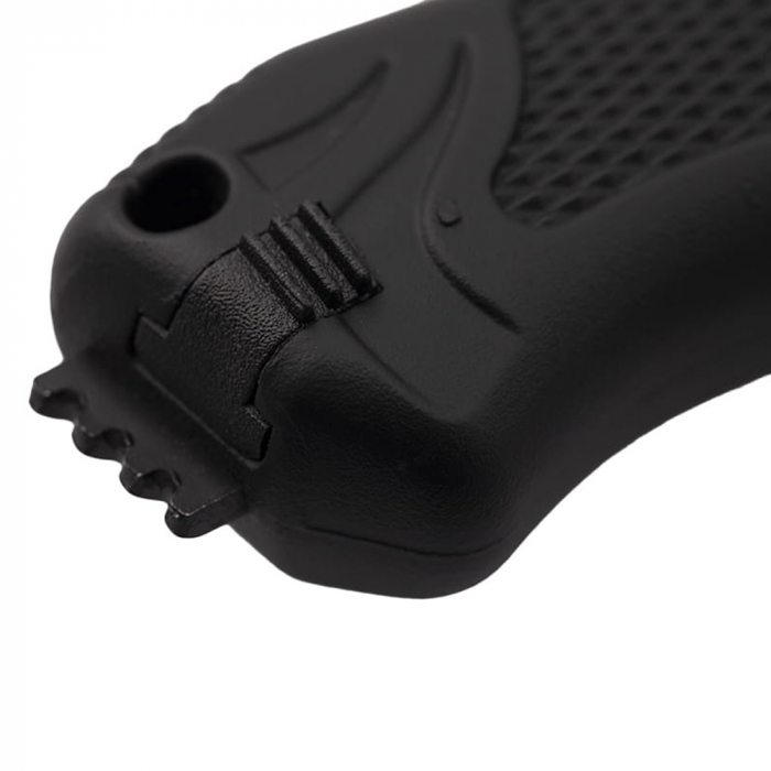 Cutit de vanatoare IdeallStore®, Survival Spirit, otel inoxidabil, amnar, 30.5 cm, negru, teaca inclusa [8]