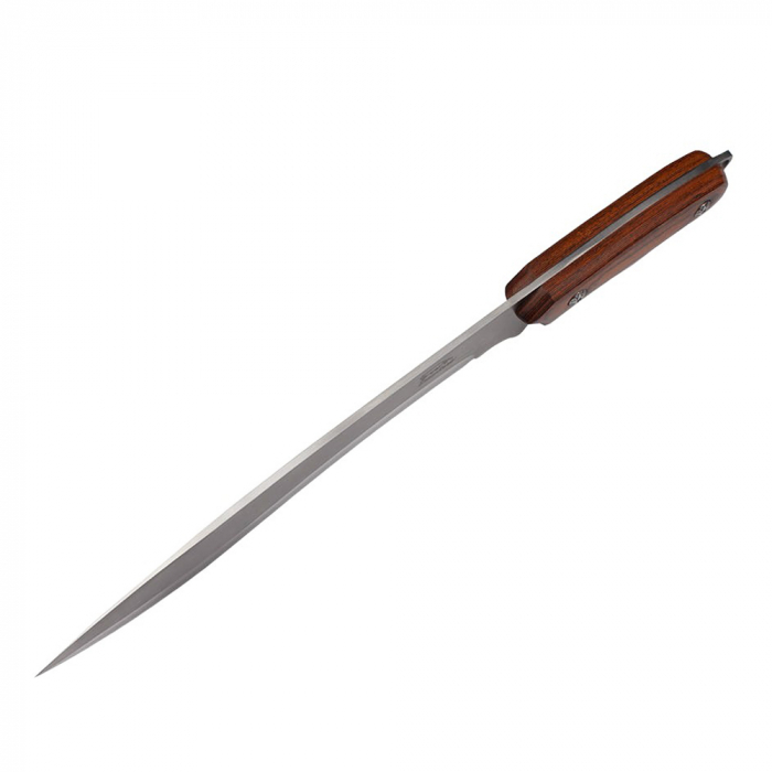 Cutit de vanatoare IdeallStore®, True Survivor, 38 cm, otel inoxidabil, maro, teaca inclusa [3]