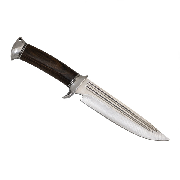 Cutit de vanatoare, IdeallStore®, Woody Hunting, 29 cm, Maro [2]