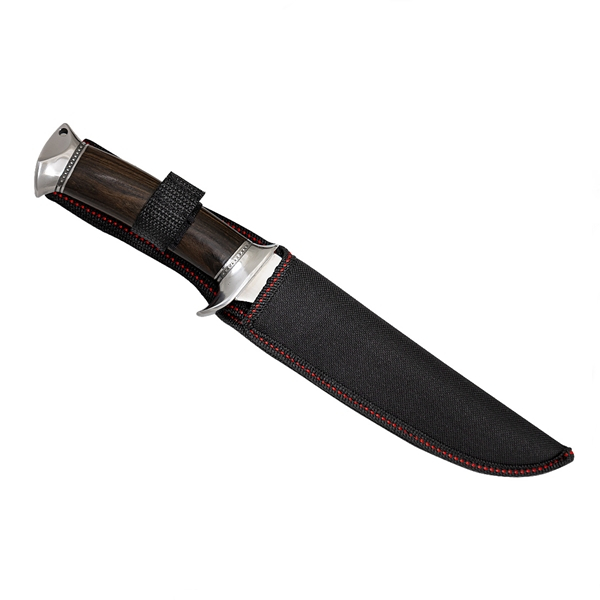 Cutit de vanatoare, IdeallStore®, Woody Hunting, 29 cm, Maro [3]