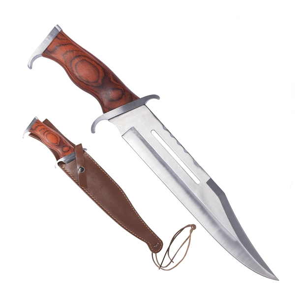 Cutit de vanatoare, Rambo 3, IdeallStore®, 42 cm, teaca inclusa [2]