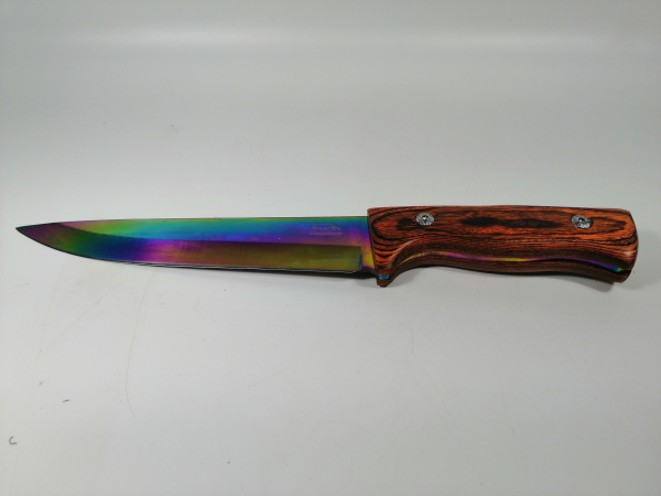 Cutit de vanatoare IdeallStore®, Rainbow Reign, 33 cm [2]