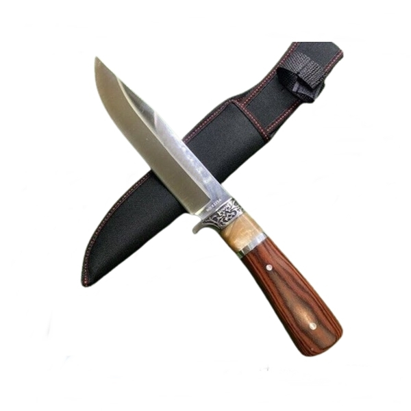 Cutit de vanatoare Tactical Knife, IdeallStore®, Maro, 31 cm [7]