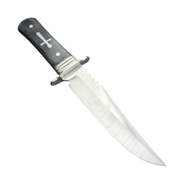 Cutit de vanatoare Tang Hunter si 3 Cutite de aruncat, IdeallStore® , 28 cm ,Otel inoxidabil [6]