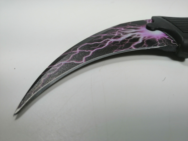 Cutit karambit IdeallStore®, Purple Lightning 18.5 cm [4]