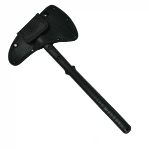 Set topor survivor si cutit karambit Night, DEPOX®, 19 cm/39 cm, negru [11]
