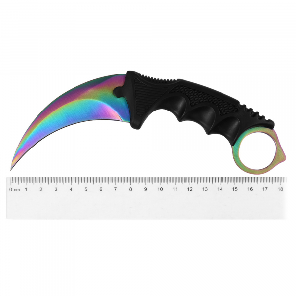 Cutit karambit IdeallStore®, Rainbow Blade, 25 cm [3]