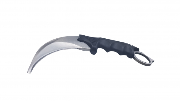 Cutit de vanatoare karambit IdeallStore®, Comando Blade, 18.5 cm, argintiu [2]